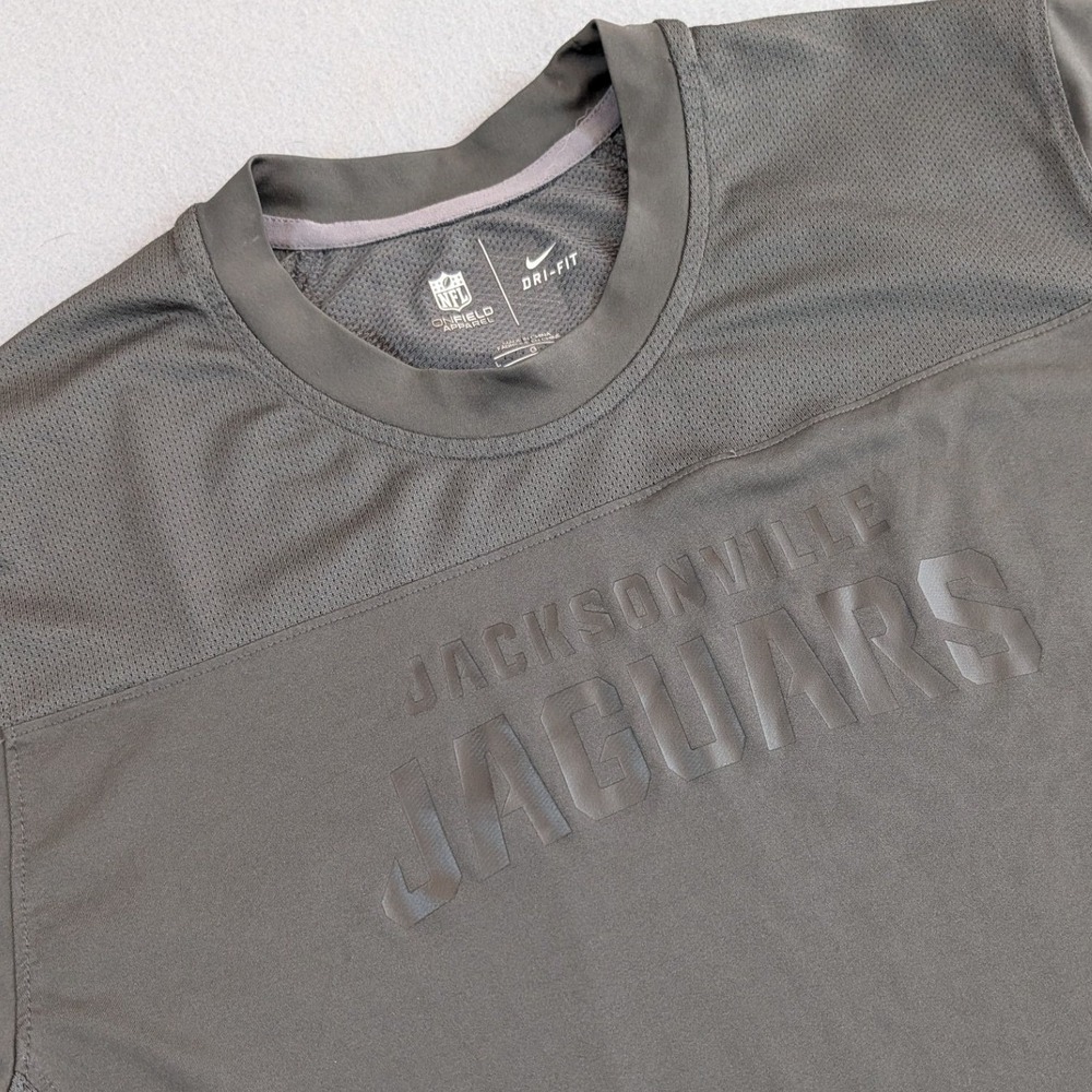 Nike Jacksonville Jaguars Shirt Mens Size Large Gray‎ NFL